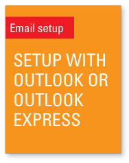 Setup using Outlook or Outlook Express